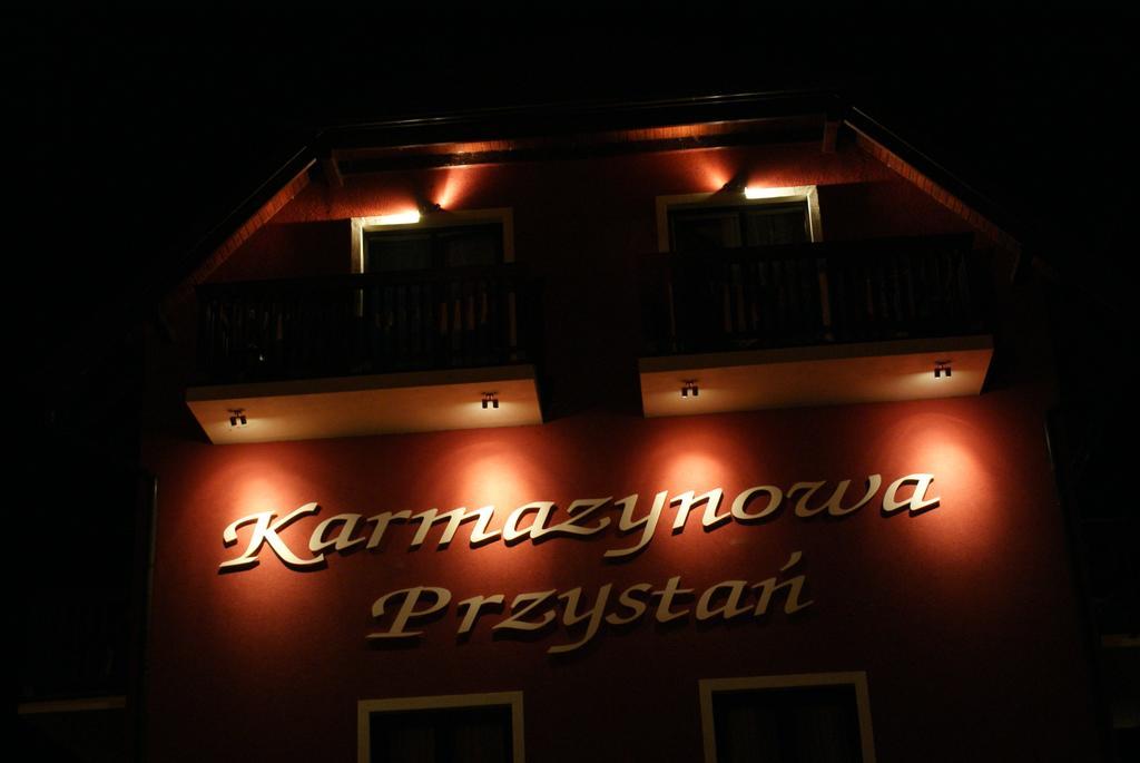 Willa Karmazynowa Przystan Międzywodzie 外观 照片